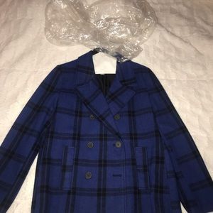 Old Navy checker coat